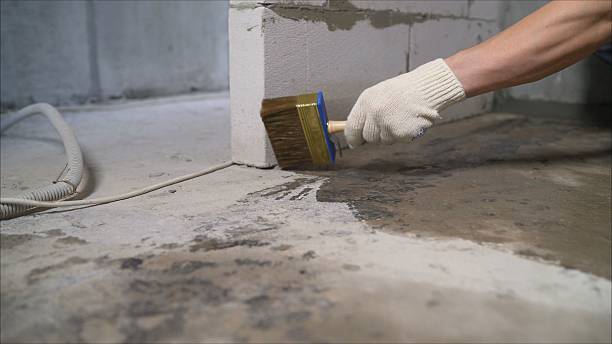 SJ Waterproofing Pros Basement Waterproofing coverage map for Burnettsville, IN and surrounding area